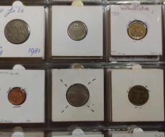 Колекция с атрактивни и редки световни монети