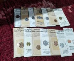 Интересна колекция от 14 монети UNC