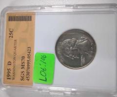 На вашето внимание предлагаме колекция от 8 монети SGS MS70 - 4