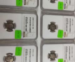 На вашето внимание предлагаме колекция от 6монети PF68 / P69