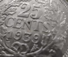 Сребърни монети с ликът на Wilhelmina Koningin