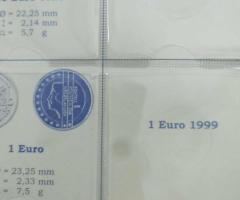 Класьор Евро монети Нидерландия 1999 - 2008г. - 8