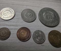 Малък лот монети от 1989 г