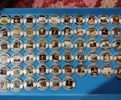 На вниманието на колекция от 56 бр. модерни медали