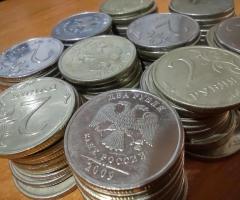 Лот от над 100бр. монети с номинал от 2 рубли