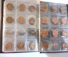 Kолекция от американски монети с номинал 1 C Lincoln - 4