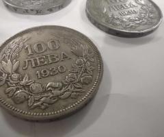 5бр. Монети 100лв 1930г. - 7