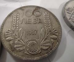 8бр. Монети 100лв 1934г. - 5