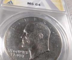 Един долар с ликът на Дуайт Д. Айзенхауер