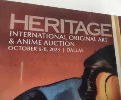 Най-новият последен Аукцион за комикси на HERINTAGE - 2