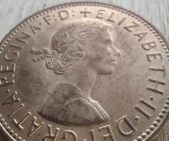 Монета на  Кралица Елизабет II (1963) - 2
