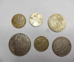 6 броя монети от времето на соца