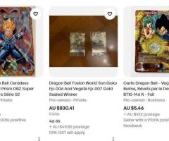 Колекционерски карти Dragon Ball - 9