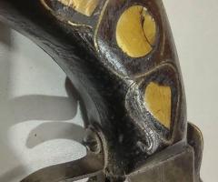 Много стара реплика на шест цевен капсулен  пистолет. - 3