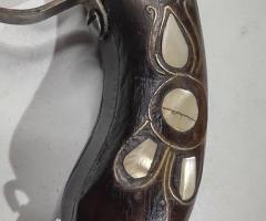 Много стара реплика на шест цевен капсулен  пистолет. - 5