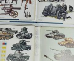 4бр. илюстровани справочници за оръжия и униформи ВСВ - 6