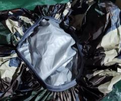 Два броя камофлажни дъждобрани за офицерски шапки - 3