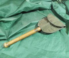 Армейска лопата с дървен сап - 2