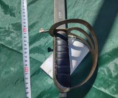 Реквизитна или тренировъчна сабя – гравирана - 2