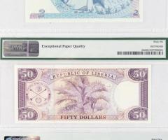 Лот сертифицирани банкноти от различни държави - 2