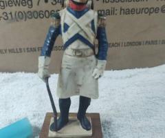 Статуетка на офицер от битката при Ватерло 15см. - 8