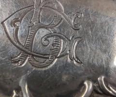 Много изящна маркирана сребърна кутийка с произход Германия - 7