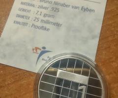 Възпоменателно издание на 1 гулден сребро proof - 3