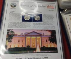 Предлагаме пълната колекция на САЩ - кварталите на държавността - нумизматика и филателия