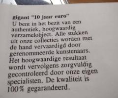 Два броя монети -  Евро гигант „10 години евро“ - 3