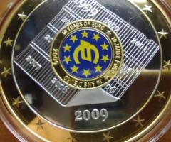 Два броя монети -  Евро гигант „10 години евро“ - 7