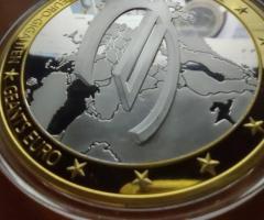 Два броя монети -  Евро гигант „10 години евро“ - 10