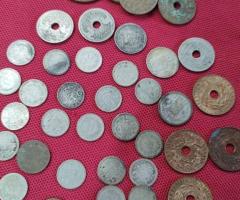 Лот монети Нидерландска Индия- много сребро - 6