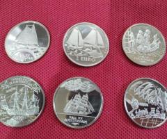 Колекция от 2 и 6 Евро на тема кораби