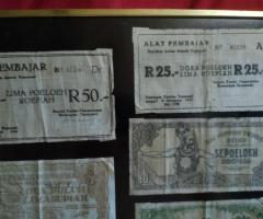 Пано с 12 стари  банкноти - 3