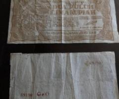 Пано с 12 стари  банкноти - 4