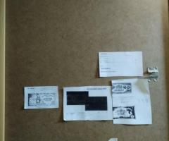 Пано с 12 стари  банкноти - 11