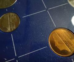 Монети Нидерландия Пълен сет 1986г. - 2