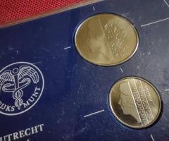 Монети Нидерландия Пълен сет 1986г. - 4