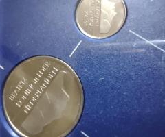 Монети Нидерландия Пълен сет 1985г. - 2