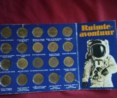 Колекция shell 30бр, Токени на тема космос и авиация.