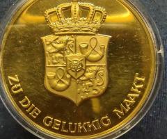 Колекция кралско семейство Нидерландия Proof 22 карата позлата - 5